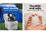 Weisshorn 20L Portable Camping Toilet Outdoor Flush Potty Boating CAMP-TOILET-20L-T