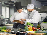 Black Disposable Chef Hat Soft Skin-Friendly Cooking Cap 20Pcs V1366-AZ2-W-12039