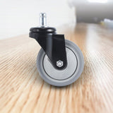 5x Office Chair Caster Wheels Set Heavy Duty & Safe for All Floors w/Universal Fit V63-828141