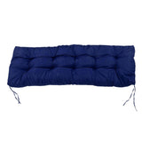 Bench Cushion Rain Proof Sun Proof PP Cotton Polyester Sponge 2 Seater Bench Pad for Indoor Outdoor V1294-YM0901-3116250002612