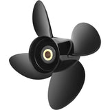 Outboard Propeller, Replace for OEM 3587522, 4-Blade 14 1/4" x 19" Pitch Aluminium Boat Propeller, V952-CLXJH41414X19DFBXV0