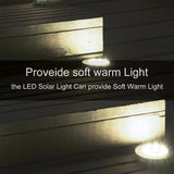 Solar Ground Lights,LED Garden Disk Lights In-Ground Outdoor Landscape Lighting for Lawn Patio V1366-AZ2-W-24457
