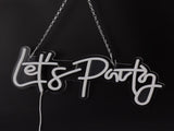 Party Neon Sign USB Powered Highly Transparent Acrylic Backsheet LED Neon Light Wall Sign for V1294-YM0706-3119230136611