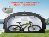 Bike Storage Tent, 3 to 4 Bikes, Outdoor Spacious Bike Storage Tent with Ventilated Window, V952-HDZXCP56664FUISQ9V0