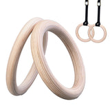 Wooden Gymnastics Rings Perfect For Strength And Conditioning Training 25Mm 19Cm 28Mm 15Cm V1189-LWWAL-20260327-04159