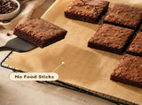Baking Paper Parchment Paper Non-Stick Baking Sheets 100-Piece Baking Paper - Original wood color V1102-122-50417-ORI-50-70CM