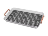 Tea Tray Rectangular Double Layer Drainage Rack Tea Serving Tray for Parties Coffee Table Kitchen V1294-YM0901-3118230273114