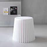 Artiss Set of 4 Cupcake Bar Stools Stackable Foot Stool White AI-PP-STOOL-C-WHX4