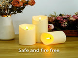 LED - Pillar - Indoor Mood Lighting - Flameless - Candle Set - Electric V1189-WXF-260203-00535