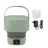 Portable Washing Machine 9L 10W Foldable Bucket Washer Low Noise Mini Washer 100240V for Underwear V1294-YM0901-3113230354513
