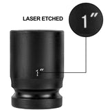 Impact Socket Set Inches 29 Piece Impact Sockets, 6-Point Sockets, Rugged Construction, CR-M0, V952-CJTT34IN29PC00001V0