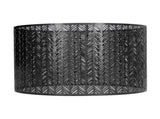 Drum Lamp Shade E27 E14 Clip Fir Leaf Shape Hollow Out Metal Decorative Lampshade Cover for Table V1294-YM0521-3119230016912