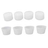 100 Set Hydroponic Grow Baskets Sponges Circular Planting Baskets Plant Growth Sponges White V1294-YM0703-3111230094812