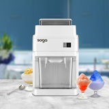 SOGA 300 Watts Electric Ice Shaver Crusher Slicer Snow Cone Maker Commercial Tabletop Machine COMMERCIALELECTRICICESHAVER288