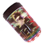 3D Glass Humidifier LED Aroma Humidifier with Coconut Tree Pattern V1294-YM0901-JY31123-03