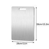 PALIFEUR Cutting Board Non Toxic Steel Cutting Boards for Kitchen, Different Sizes & Non Slip V1189-LWWAL-20260325-00947
