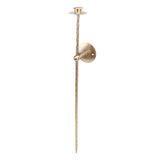 Wall Mount Candle Holder European Style Metal Spiral Candlestick Holder for Porch Bedroom Dining V1294-YM0901-3115250004611
