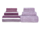 Clearance 8 Pack Plush Absorbent 100% Cotton Bath Towel Set, 2 Bath Towels 4 Hand Towels 2 V1189-WXFWAL-20260319-00315