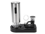 Electric Wine Opener Set Automatic Bottle Opener Tool Rechargeable with Foil Cutter Wine Aerator V1294-YM0901-3118250023511