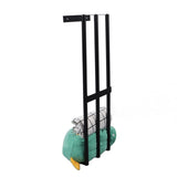 Towel Storage Rack Wall Mounted Black Iron Alloy 3 Bar Rolled Towel Holder for Bathroom V1294-YM0706-3112230051311