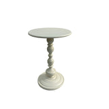 Side Coffee Table Storage Modern Plant Stand V488-FCT-ARWH