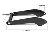 X-BULL Winch Cradle Mounting Plate Bracket Foldable Steel Bar Truck Trailer 4WD Universal For 9000 V211-AUEB-WP009