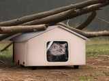 Elevated Heated Cat House, Outdoor Kitty Shelter Timer, 600D Oxford Cloth Foldable Cat Shelter V952-FWSBYMBHSNJBXCGRFV3