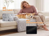 Plush Dog Bed Dog Bed With Bolster Comfortable Dog Bed Large Dog Bed Small Dog V1107-136-30136