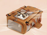 Multifunctional Pet Travel Bag Large Capacity, Breathable, Portable, Handheld or Crossbody Pet Bag V1265-AU-071-HEI