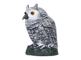 Plastic Hunting Fake Owl Decoys Outdoor Garden Yards Ornaments Pest Deterrent Repeller1022 V1294-YM0901-3111210028312