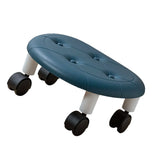 Low Roller Seating PU Surface Plastic Structure Movable Universal Wheels Stool for Living Baby V1294-YM0901-3116240005911
