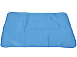 Pet Cooling Mat Breathable Soft Summer Dog Cat Sleeping Pad for Kennel Sofa Bed FloorBlue XXL V1294-YM0714-3117210151516