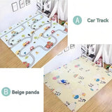 double-sided cartoon folding 2cm living room game odor-free children play V1102-115-54649-MUS-160-180CM