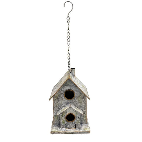 Hanging Two-Storey Birdhouse 52cm V637-74140BRD