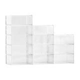 VEVOR Shoe Storage Boxes 12 Pack Stackable Storage Organizers US Size 11 White V952-KDDBTMKKXHQKIHDHI001V0