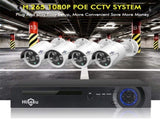 Hiseeu H5NVR-P4-624P 4CH 4MP PoE CCTV System V28-ELEHISH5NVRP4624P