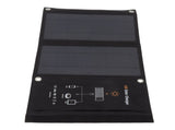 15W Monocrystalline Solar Panel Charger Dual USB Foldable Solar Charging Pack Outdoor Phone Power V1294-YM0718-3114220080111