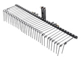 Tow Behind Landscape Rake, 1.8m Tow Dethatcher with 32 Steel Tines, Lawn Dethatcher Rake Attaches to V952-ZXSCJDHC72BDGLRVMV0