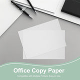 Multipurpose White Voucher Paper for Home Accounting and Bookkeeping 500Sheets V1192-AZ-W-32977