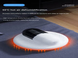 White Automatic Intelligent Walking Mite Removal Robot - UV Sterilisation, High Frequency Beating, V888-ELOSUNG50994