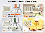 Commercial Chopper Commercial Vegetable Chopper with 4 Blades Fruits Dicer V952-GGSSDQTJJBQX4YU0HV0