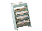 Classroom Bookshelf Multilayer with Universal Wheel Book Storage Shelving for Living Room V1294-YM0512-3117220266612