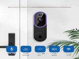 Smart Wireless Video Doorbell, HD Night Vision, Intercom Security V1263-JX-5051