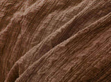 Accessorize Augusta Terracotta Crinkled Look Quilt Cover Set Double V442-HIN-QUILTCS-AUGUSTA-TERRACOTTA-DS