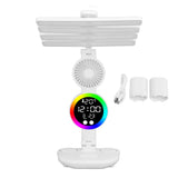 LED Desk Lamp Touch Control Rechargeable Stepless Dimmable Foldable Time Date Temperature Desk Light V1294-YM0901-3119240123411
