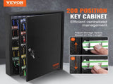 200-Key Cabinet, Key Lock Box Adjustable Racks, Security Key Storage Box Steel, Key Organizer V952-YCAQJHS200PCPVII5V0