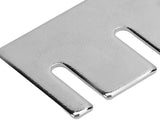 8PCS 3 Inch Double Crossbar Hanger Iron Wedding Valance Hanger for Pipe and Drape Backdrop Stand V1294-YM0901-3114240098811