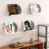 2 Pack Floating Shelves Wall Mounted, No Drilling Self Adhesive Wall Shelves for Bathroom, Living V1237-ZY00B0CXP7P6ZL