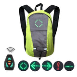15L Backpack with USB Charging & Smart LED Turn Signals, Waterproof Cycling Commuter Daypack, V1232-QXSJB002