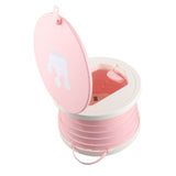 Toddler Travel Potty Seat Foldable Kids Portable Potty Training Toilet for Travel Indoor Outdoor V1294-YM0901-3112240048511